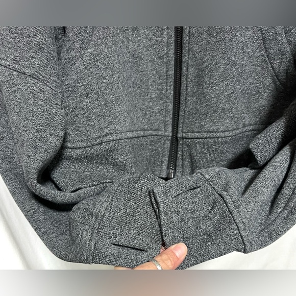 NEW Lululemon Scuba Oversized Full Zip Cropped Activewear Yoga Fall Cozy Hoodie - Picture 8 of 15
